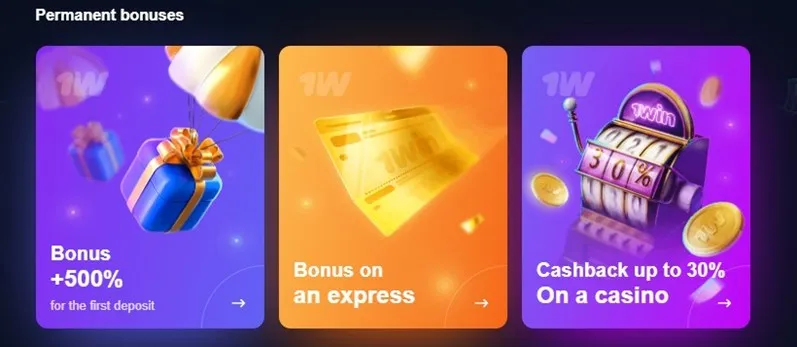 1win bonuses and promotions Indonesia